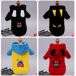 Dog clothes cat coat fashion print Pet Dog Clothes Jacket for Small Dogs Chihuahua French Bulldog Teddy Costume Pets Clothing