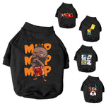 Fashion Winter Dog Clothes Warm Pets Coat Clothing For Small Dogs French Bulldog Yorkies Print Hoodies Dog Outfit Costum XS-2XL
