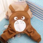 PUOUPUOU Fashion Cartoon Pet Dog Clothes for Dogs Coat Jacket Cotton Ropa Perro French Bulldog Clothing for Dogs Pets Clothing