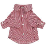 WANGUPET 2017 New stripe Dog Shirt Brand Leisure Clothing Fashion Social Casual Pet Shirt Slim Fit Long-Sleeve Dog Shirts