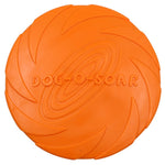1pcs Funny Silicone Flying Saucer Dog Cat Toy Dog Game Flying Discs Resistant Chew Puppy Training Interactive Dog Supplies