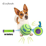 1pc Wobble Wag Giggle Ball Interactive Dog Toy Funny Sounds Pet Puppy Chew Toys Play Ball Training Sport Pet Toys