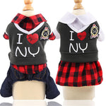 2019 Fashion Dog Clothes Spring Chihuahua Dog Coats Jackets Cartoon Hoodie Pet Dog Clothes For Small Dogs Cats Pets Clothing