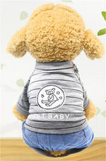 2019 Fashion Dog Clothes Spring Chihuahua Dog Coats Jackets Cartoon Hoodie Pet Dog Clothes For Small Dogs Cats Pets Clothing