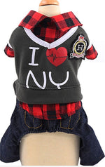 2019 Fashion Dog Clothes Spring Chihuahua Dog Coats Jackets Cartoon Hoodie Pet Dog Clothes For Small Dogs Cats Pets Clothing