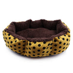 Small Pet Bed Cute Dot Doghouse 2018 New Detachable Pet Mat Dots Pet Cathouse Dog Bed Fashion Pet Supplies for Small Dogs&cat
