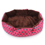 Small Pet Bed Cute Dot Doghouse 2018 New Detachable Pet Mat Dots Pet Cathouse Dog Bed Fashion Pet Supplies for Small Dogs&cat
