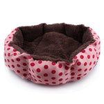 Small Pet Bed Cute Dot Doghouse 2018 New Detachable Pet Mat Dots Pet Cathouse Dog Bed Fashion Pet Supplies for Small Dogs&cat