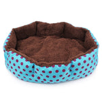 Small Pet Bed Cute Dot Doghouse 2018 New Detachable Pet Mat Dots Pet Cathouse Dog Bed Fashion Pet Supplies for Small Dogs&cat