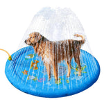Splash Sprinkler Pad Children Water Sprinkler Pad Thickened Wading Pool Outdoor Splash Play Mat For Dogs Kids Outdoor Water Toy