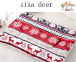 Soft Pet Dog Warm Bed Cat House Washable Home Blanket Large Dog Bed Cushion Mattress Kennel Soft Crate Mat Cats Pillow Slipcover