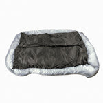 (S-3XL) Large Pet Cat Dog Bed 8Colors Warm Cozy Dog House Soft Fleece Nest Dog Baskets Mat Autumn Winter Waterproof Kennel #1